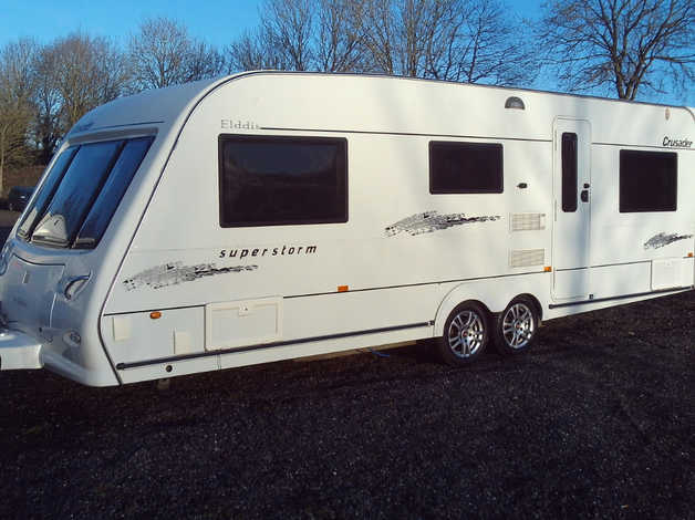 Elddis Crusader Superstorm Six Berth Twin Axle Touring Caravan