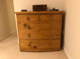 B Q Darwin White And Anthracite Wardrobe Chest And Bedside