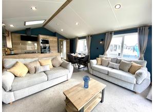 Stunning 2 bedroom Lodge with Huge Decking and 2022 site fees included at Southview Holiday Park in Skegness