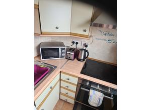 Churchdown kettle toaster and microwave