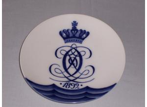 Royal Copenhagen Commemorative Plate 1892