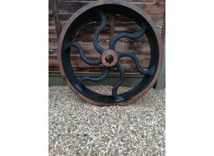 Now a lower price large cast iron wheel.