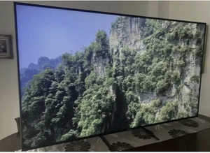 Tested Sony 75" Inch Android Active 3D HD FWL KDL-75W855C LED TV Panel With Wallmount and box  plus extras