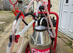 Gibson milking machine