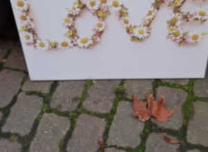 Love Canvas Wall Hanging Art