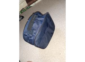 Wheeled suitcase colour blue