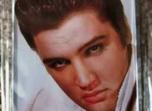 Elvis Fridge Magnet 10cm X 7cm New In Sealed Bag (Free Postage)