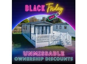 BLACK FRIDAY SALE New 3 Bedroom Static Caravan for Sale in Clacton on Sea Essex decking priavte parking available free 2024 site fees pitch
