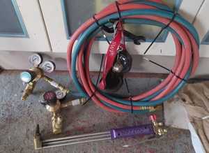 gas  acetylene cutting kit