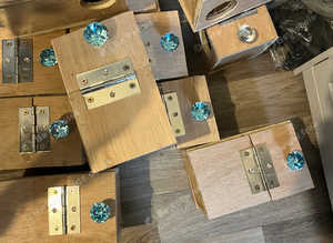 Budgie nest boxes