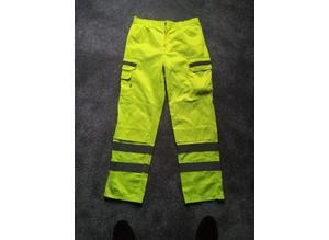 New High vis trousers 32in waist