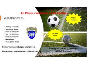 FOOTBALL PLAYERS WANTED 2022-23