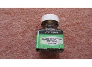 Johnsons of Hendon Black Spotting Medium Ink