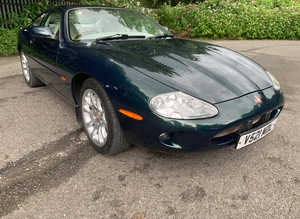 Jaguar XKR AUTO, 2000 (W) green coupe, Automatic Petrol, 92742 miles