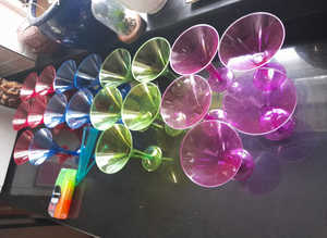 Plastic Party Cocktail Set