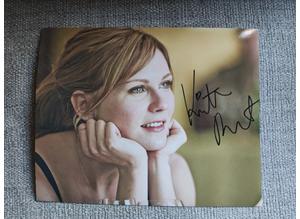 Genuine, Signed, 10"x8", Photo by Kirsten Dunst (Actress, Spider-Man ) Plus COA