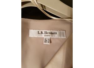 LK Bennett Gold Dress