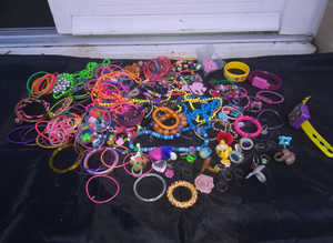 Large Job Lot Of Childrens Jewelry