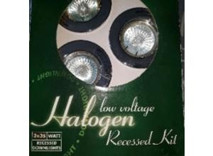 low voltage halogen recessed kit