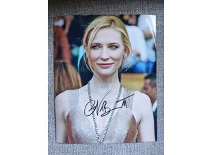 Genuine, Signed, 8"x10" Photo, Cate Blanchett (Elizabeth, Robin Hood, Thor) +COA