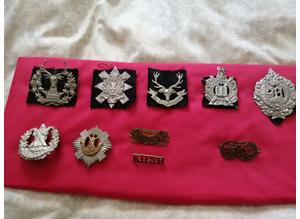 ww1/ww2 Scottish cap badges