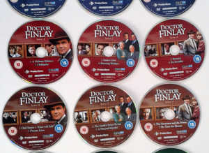 DOCTOR FINLAY THE COMPLETE COLLECTION DVD 12 DISC ( no box )Can be posted.