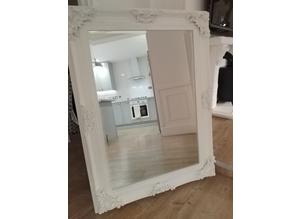 Beautiful large antique effect mirror