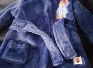 Paddington bear dressing gown