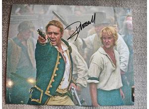 Genuine, Signed, 10"x8", Photo by Russell Crowe (Master & Commander) Plus COA
