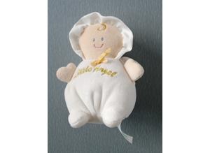 A Small Angel Baby Soft Toy & Rattle Combined.