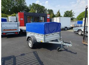 BRAND NEW NIEWIADOW 5ft x 4ft SINGLE AXLE FRAME AND COVER TRAILER (50CM)