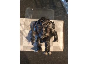 Eaglemoss, Lord of the Rings, Armoured Troll Lead Chess Piece - Special Edition