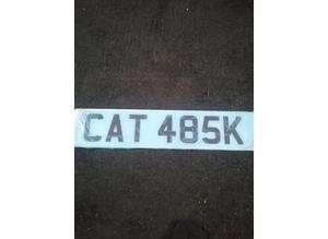 Private number plate