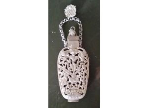 Vintage silver herb scent bottle from china