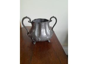 Pewter Two Handled vessel 1874