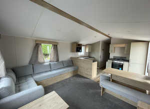 Luxury static caravan for sale Thirsk. North Yorkshire, 50 week season, pet friendly, FREE SITE FEES FOR 2025