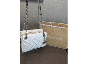 Michael Kors Kathy Satchel Leather Handbag BRAND NEW.