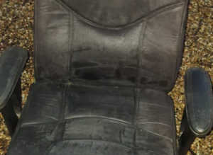 Black Plush Executive Office Chair
