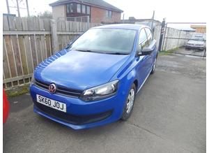 Volkswagen Polo, 2010 (60) 5Dr hatch, Manual Petrol, 55000 miles