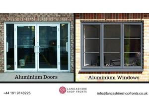 Get the best quality aluminium doors and windows at Lancashire Shop Fronts