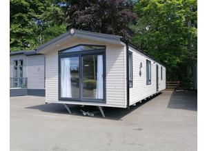 Brand new luxury static caravan at Percy Wood Country Park at Swarland in Northumberland