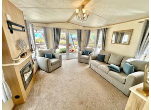 3 bedroom 8 berth static caravan for sale clacton essex px tourer private parking decking available