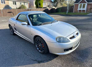 2010 MG TF 2010 (60) silver convertible, manual 1.8 petrol, 72k miles