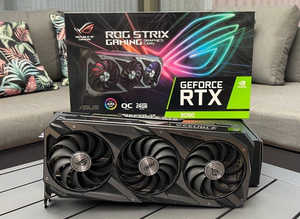 GDDR6X ASUS ROG Strix GeForce RTX 3090 OC 24GB Graphics Card