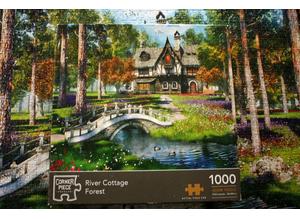 River Cottage Forest Corner piece 1000 jigsaw puzzle