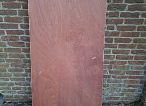 Plain Brown Wooden Internal Door