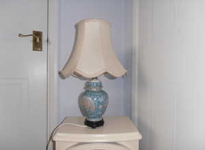 Pretty Porcelain Lamp
