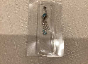 Dangling belly bar