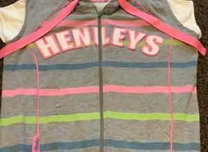 Henley's short sleeve top/jacket