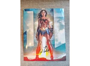 Genuine, Signed Photo, 8"x10", Gal Gadot (Actress - Wonder Woman) Plus COA